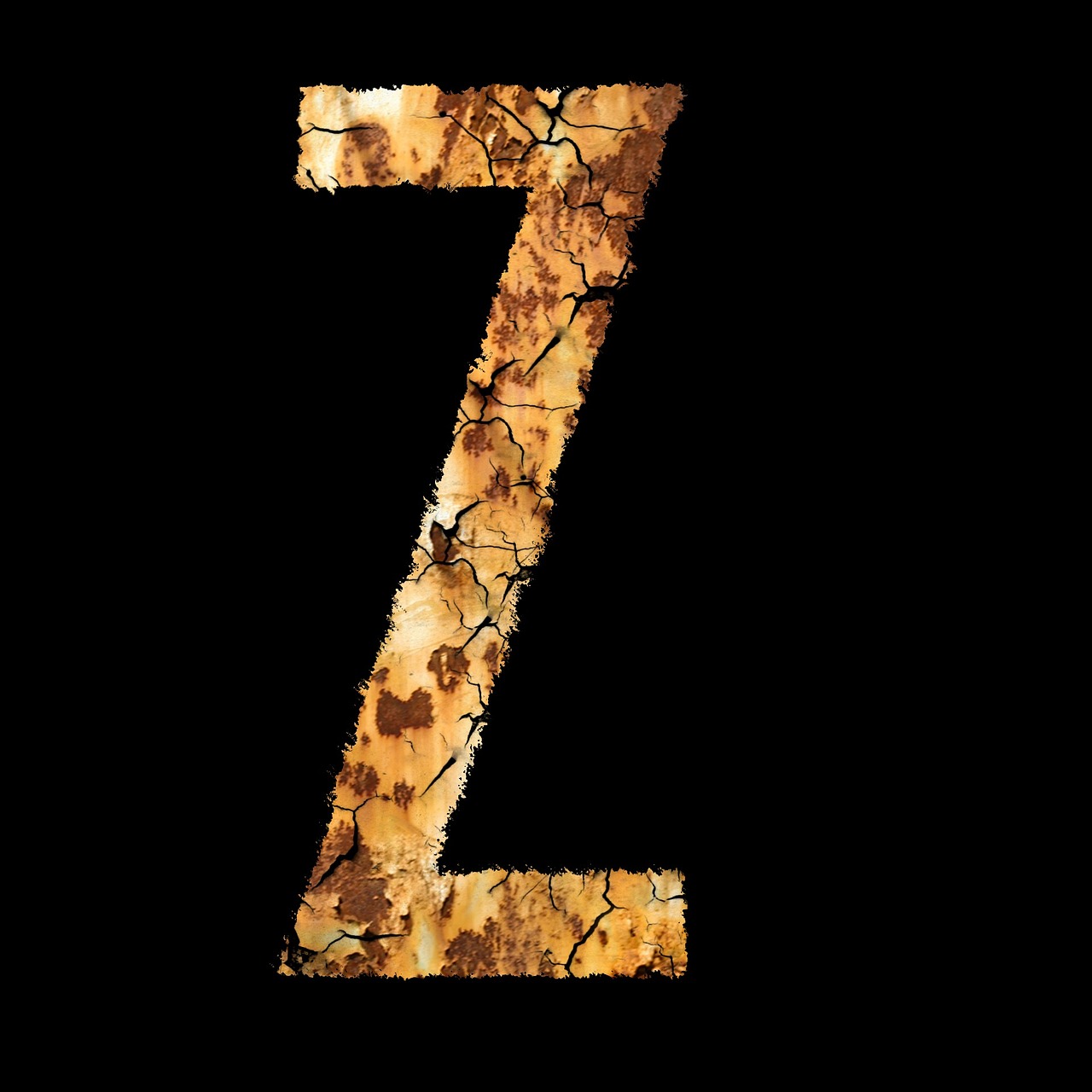 letter, rust, writing, module, z